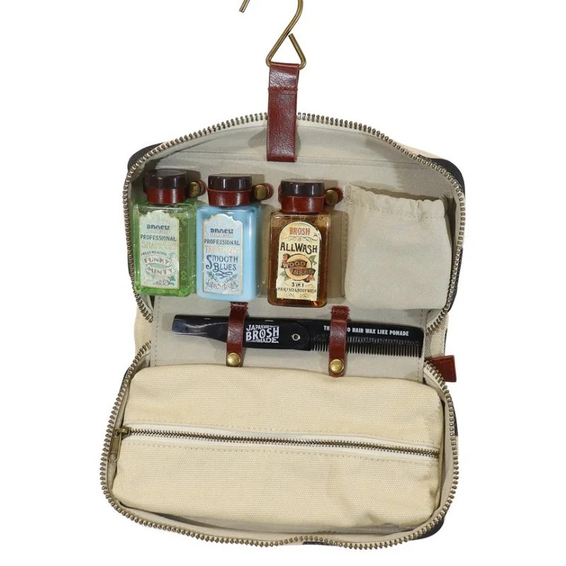 BROSH Washbag Canvas Japan