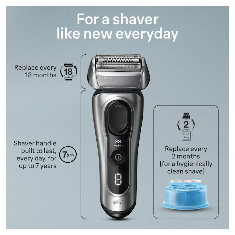 Series 8 Electric Shaver with 5-in-1 SmartCare Center 8567cc
