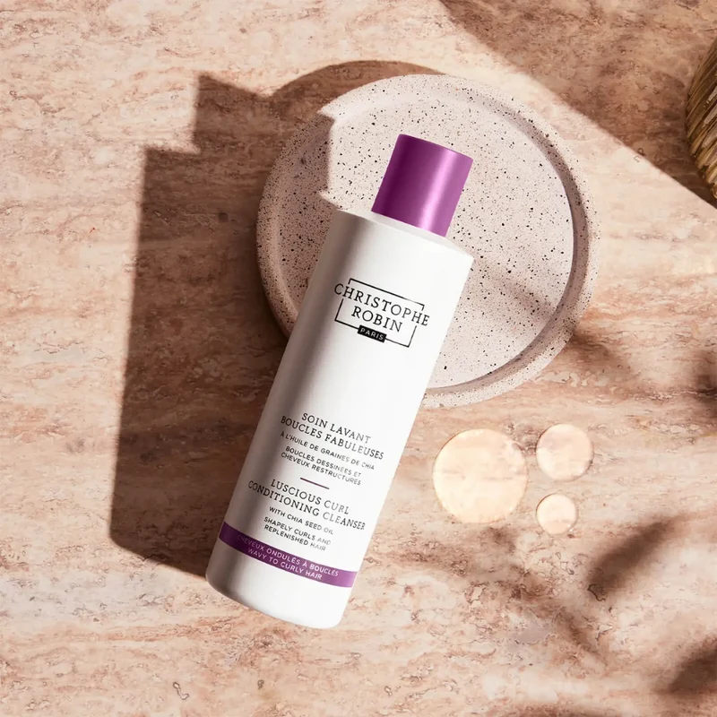 Christophe Robin Luscious Curl Conditioning Cleanser mit Chia-Samenöl 250ml