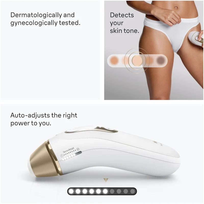 Braun Silk·expert Pro 5 IPL: Alternative to Laser Hair Removal with 4 Caps and Vanity Case PL5347