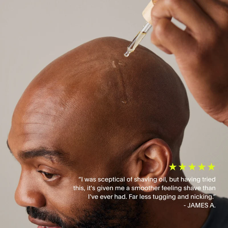 Shaving Oil, Unscented, 175 ml.