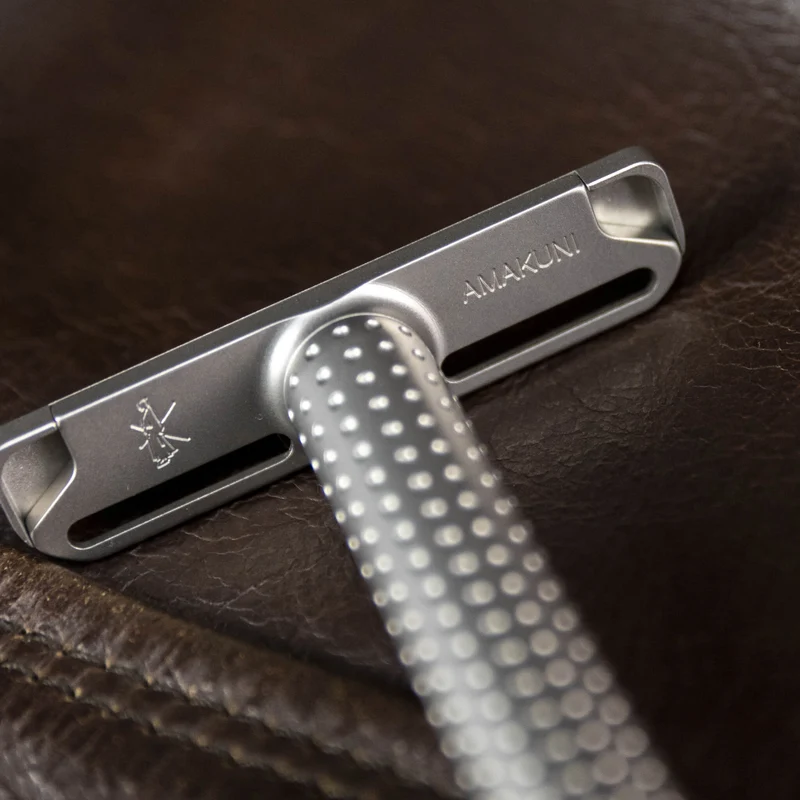 Amakuni Single-Edge Razor, Stainless Steel - Matte