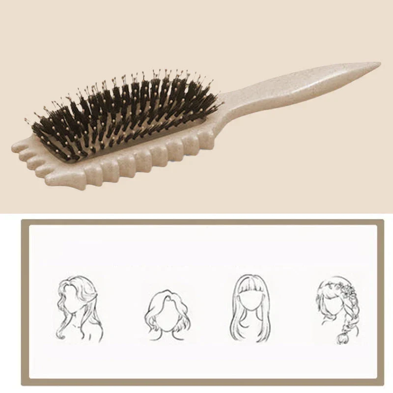Curlovia Haarbürste 3-in-1 für Locken und tägliches Styling
