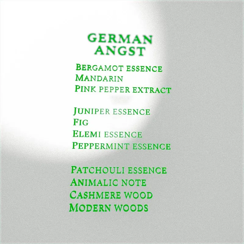 ART BRUET GERMAN ANGST PARFUM