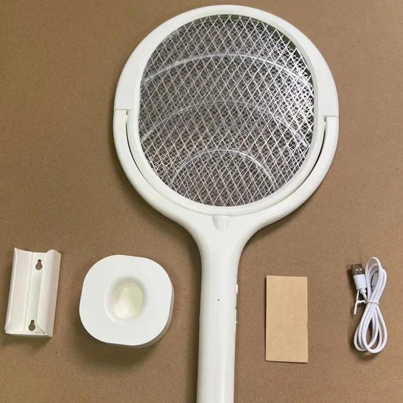 InsectraFlex Pro – Wiederaufladbares Insekten-Racket mit verstellbarem Rahmen