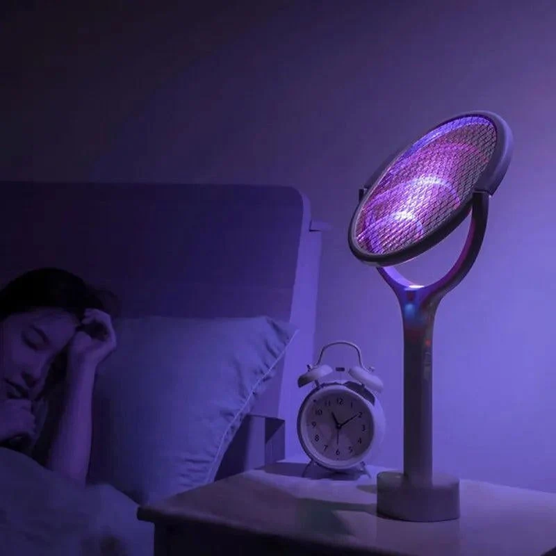 InsectraFlex Pro – Wiederaufladbares Insekten-Racket mit verstellbarem Rahmen
