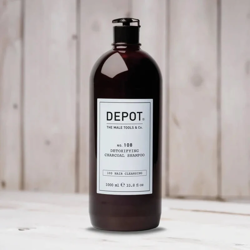 Detoxifying Charcoal Shampoo, No. 108, 1000 ml.