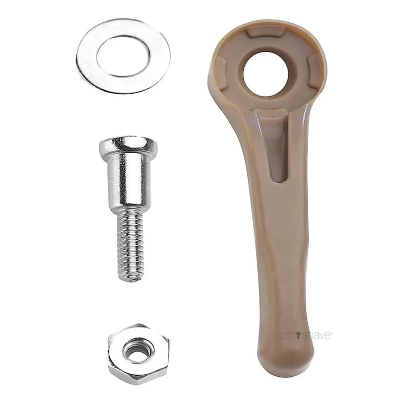 Clipper Blade Lever + Screw, Gold plastic