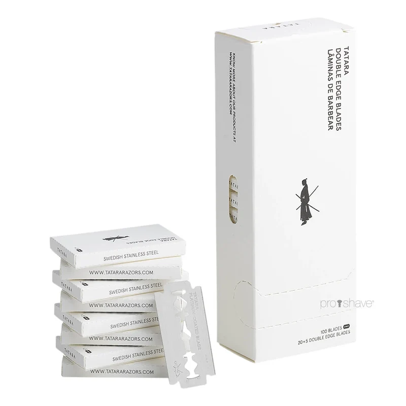 Platinum DE-Barber blades, 1 bar, 20x5 pcs (100 pcs)