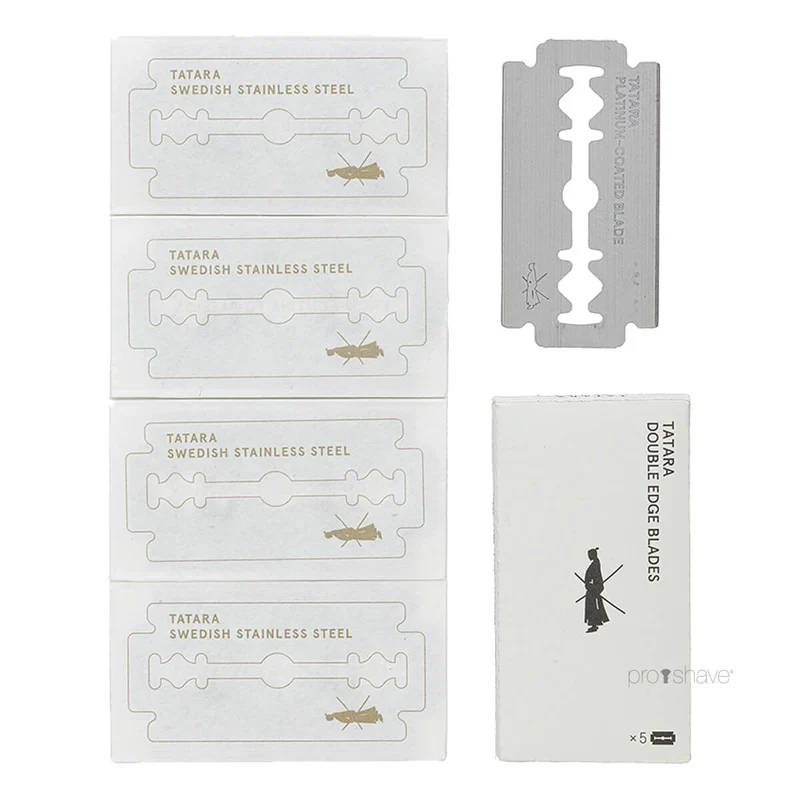 Platinum DE-Barber blades, 1 bar, 20x5 pcs (100 pcs)