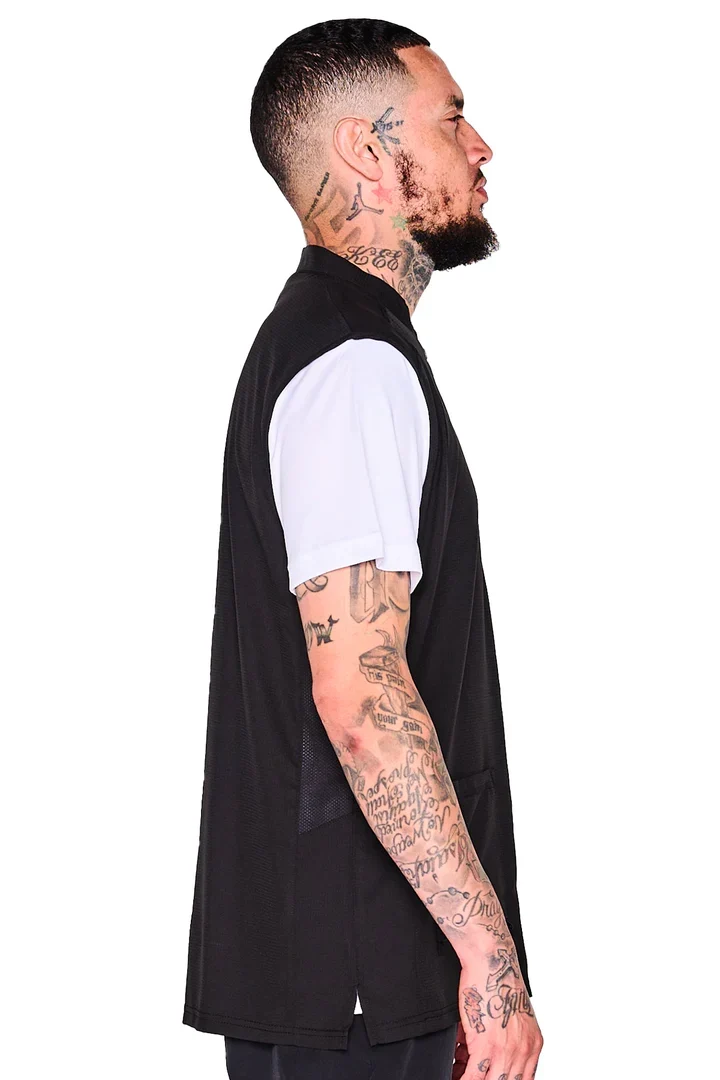 Barber Strong The Barber Vest - Black