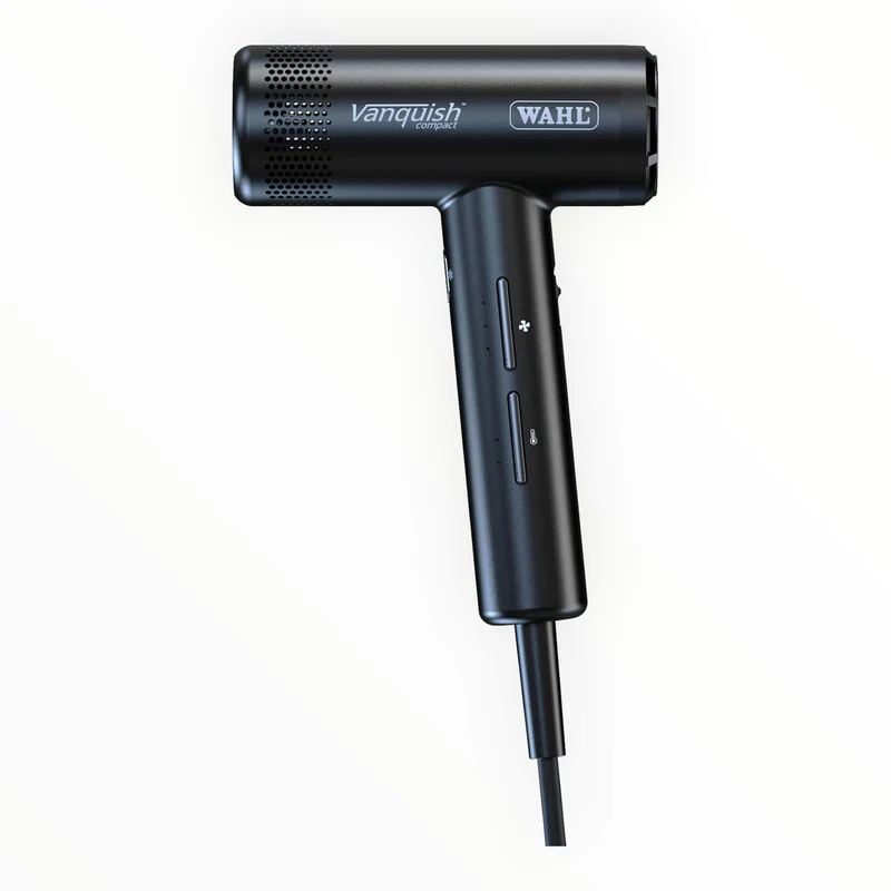 Vanquish Hair Dryer, Compact, 1600W, Black