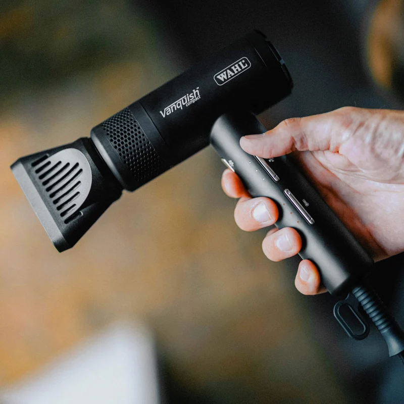 Vanquish Hair Dryer, Compact, 1600W, Black
