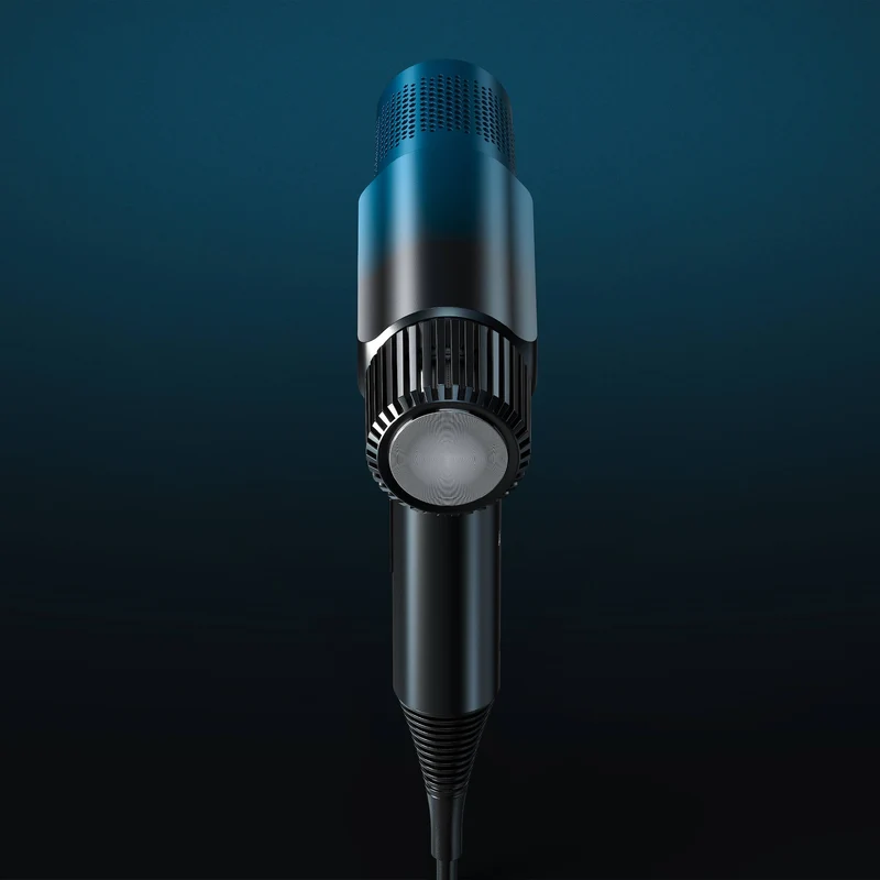 Vanquish Hair Dryer, 1600W, Midnight Blue
