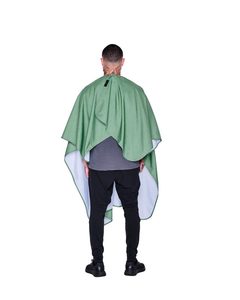 Barber Strong The Barber Shield Cape - Army Green
