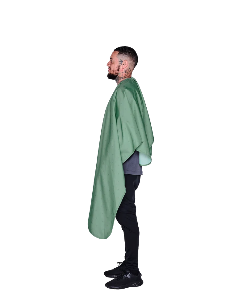 Barber Strong The Barber Shield Cape - Army Green