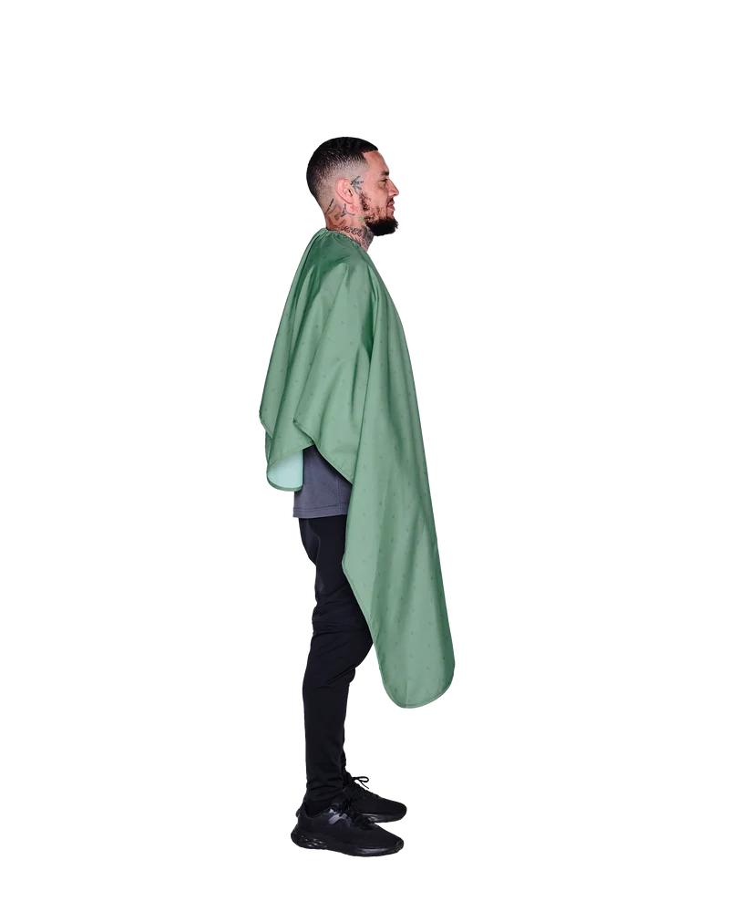 Barber Strong The Barber Shield Cape - Army Green