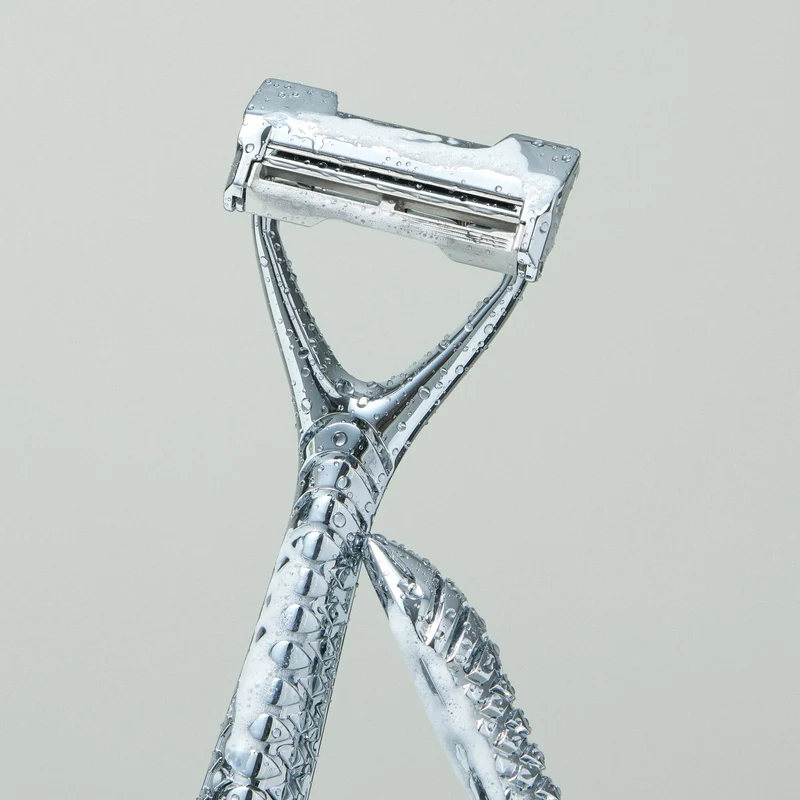 Razor, Leaf Two, Chrome