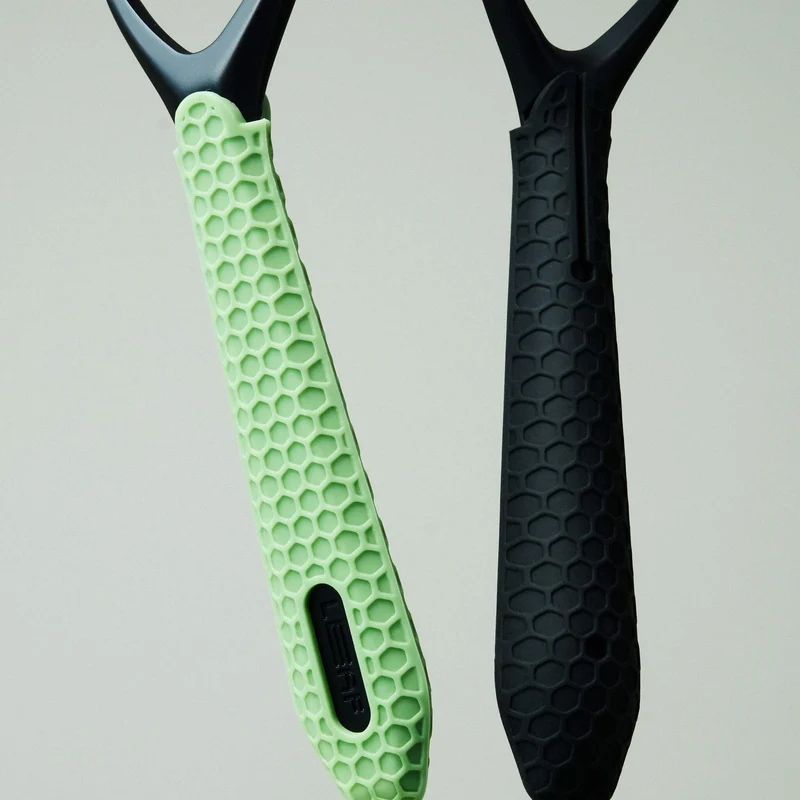Grip Sleeve, Leaf Two, Black