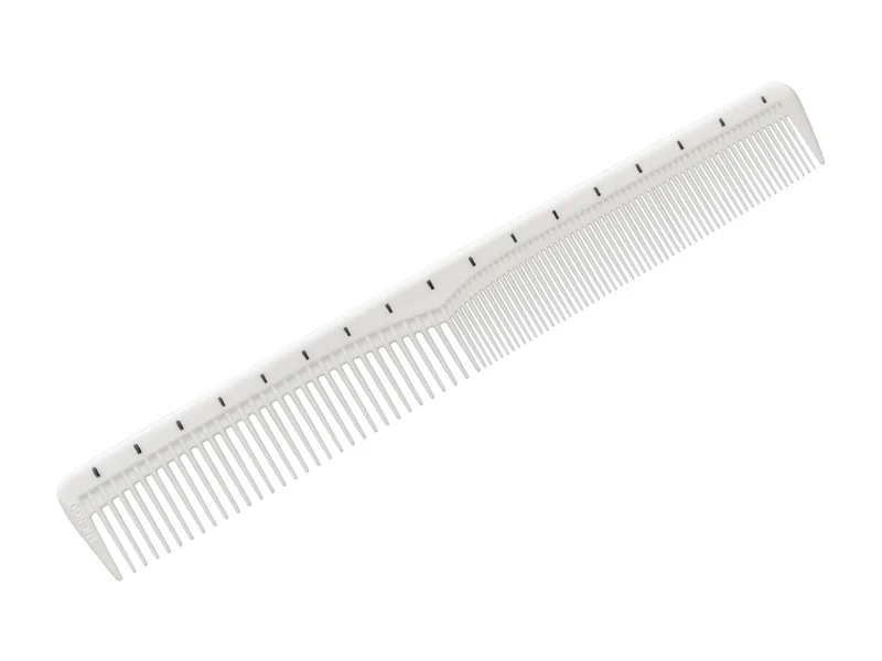 Beuy Pro Cutting Comb #101 - White with Measure