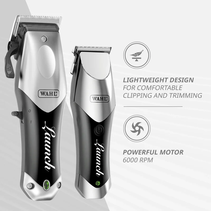 Wahl Cordless Clipper & Trimmer Launch Combo