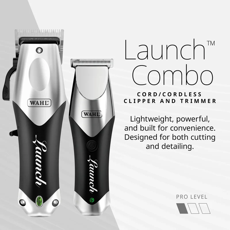 Wahl Cordless Clipper & Trimmer Launch Combo