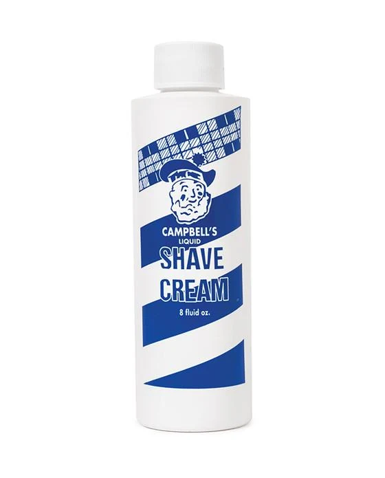 Campbells Liquid Lather Shave Cream 8 oz.