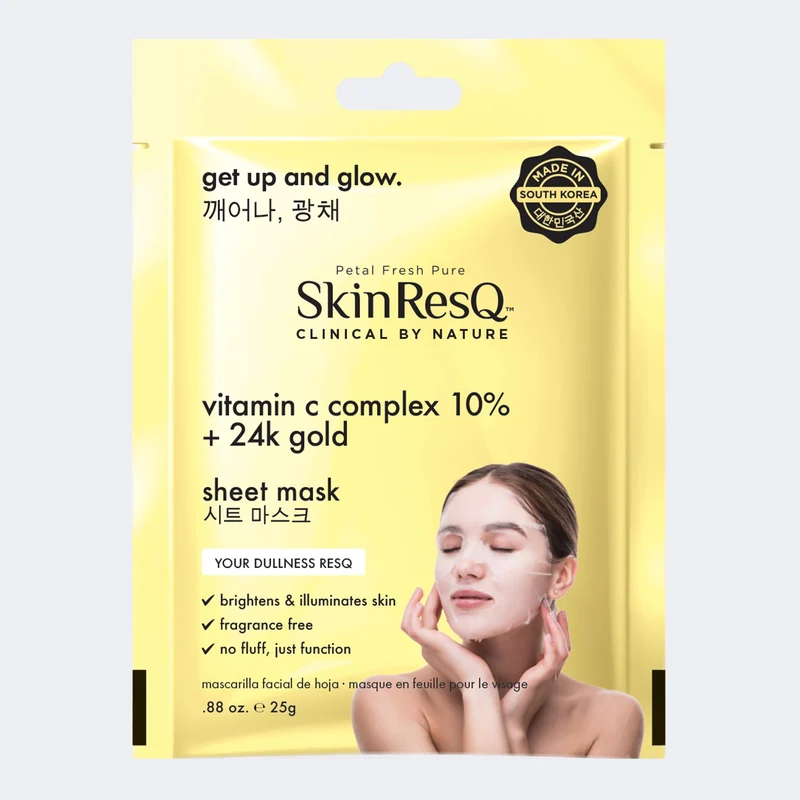 BCL SkinResQ Get Up and Glow Sheet Mask