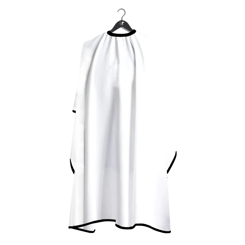 Barber Flow Classic White Cape
