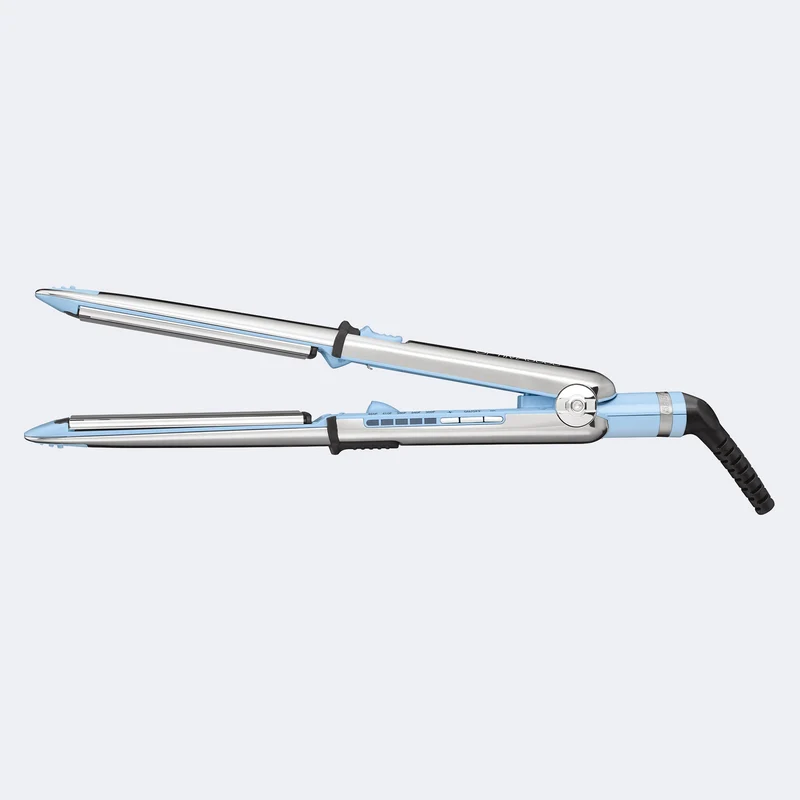 BabylissPro Nano Titanium OPTIMA3000 1 1/4" Icey Blue Flat Iron - Limited Edition