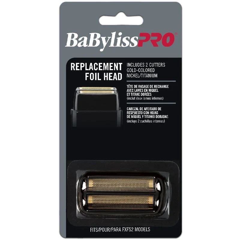BabylissPRO Black Double Foil Shaver Replacement Head