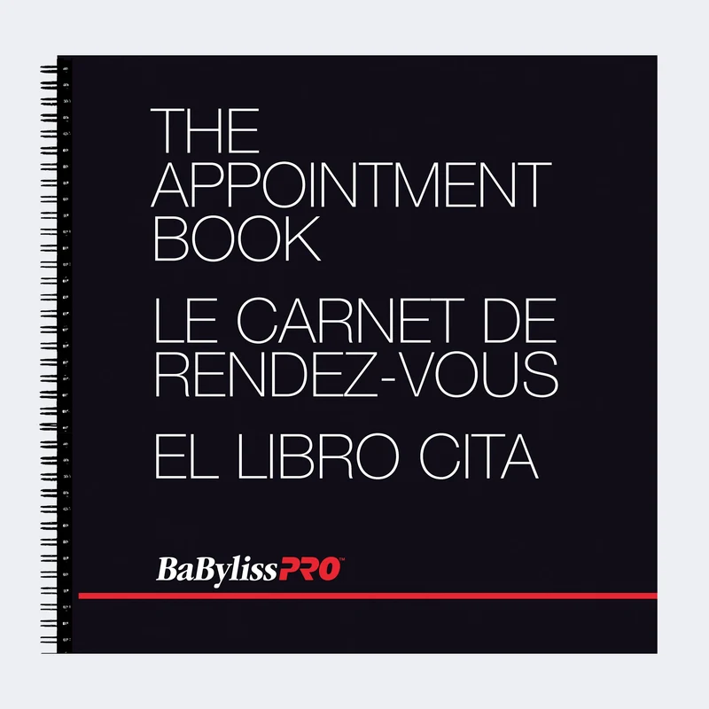 BabylissPro Appointment Book 6 Columns