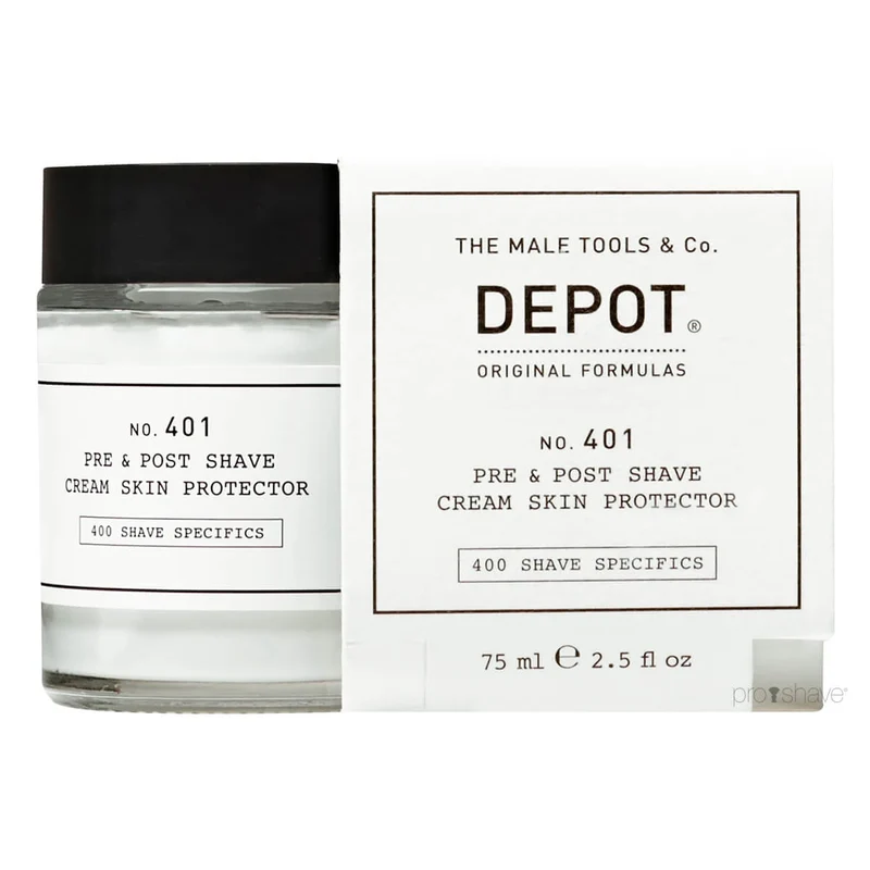 Pre & Post Shave Cream Skin Protector, No. 401, 75 ml.