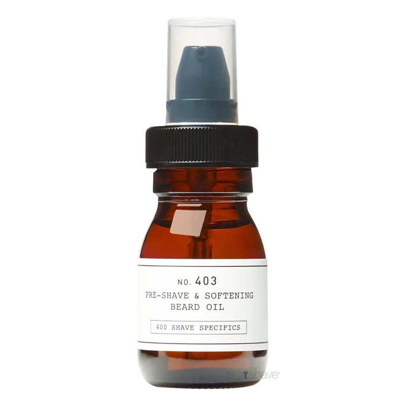Pre-Shave & Softening Beard Oil, No. 403, 30 ml.