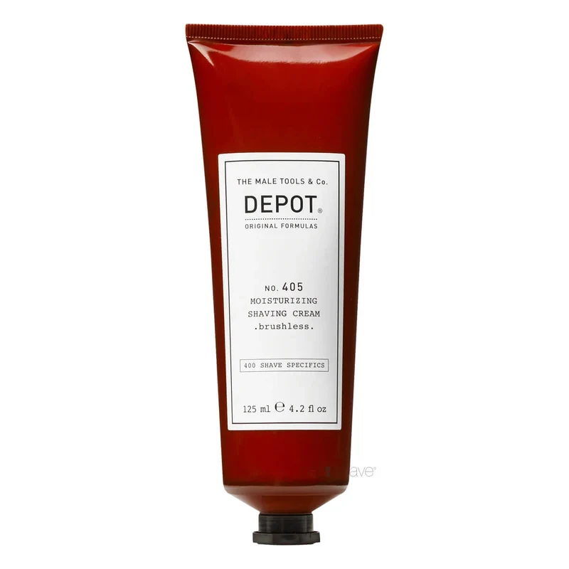 Moisturizing Shaving Cream, Brushless, No. 405, 125 ml.