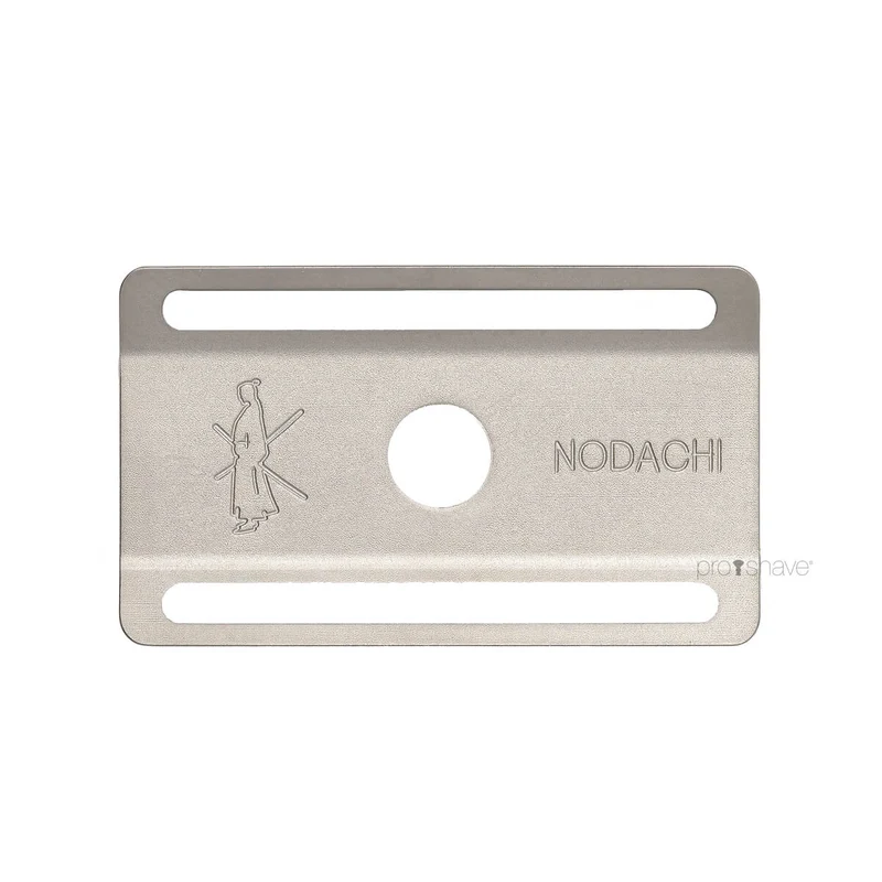 Masamune Nodachi Base Plate, Closed Comb, Stainless Steel - Matte