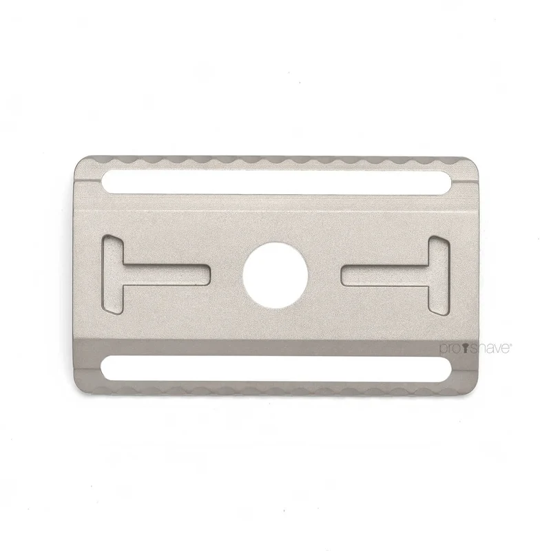 Masamune Nodachi Base Plate, Closed Comb, Stainless Steel - Matte