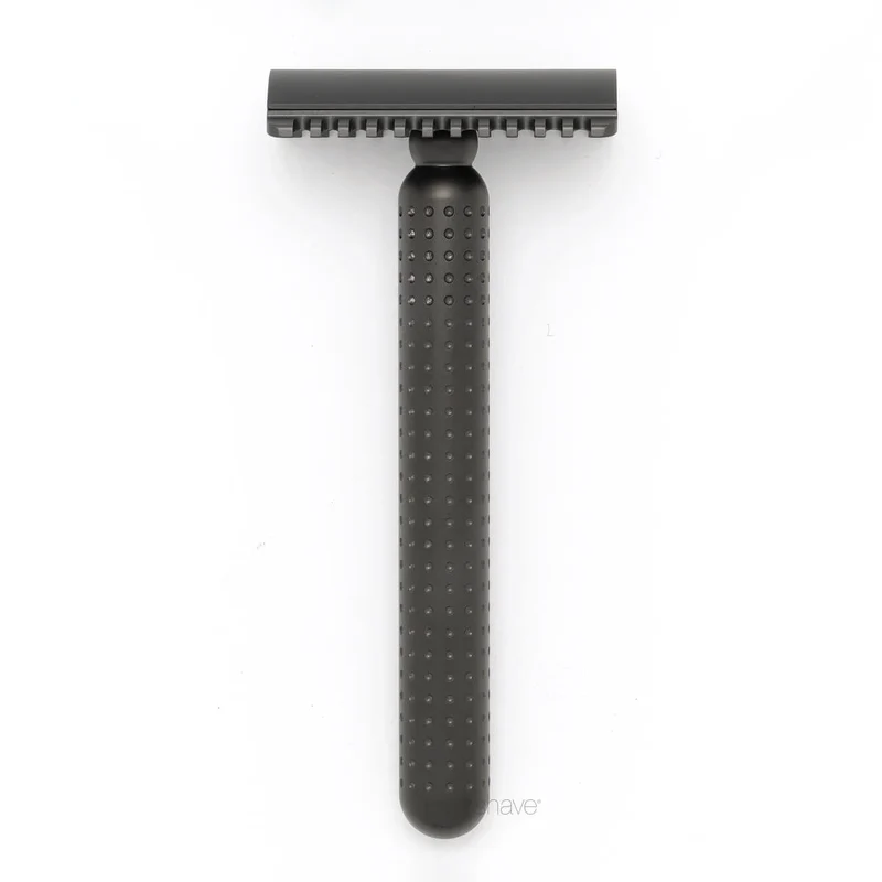 Masamune DE razor, Open Comb, Stainless steel - Dark
