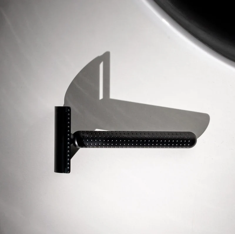 Masamune DE razor, Closed Comb, Stainless steel - Dark