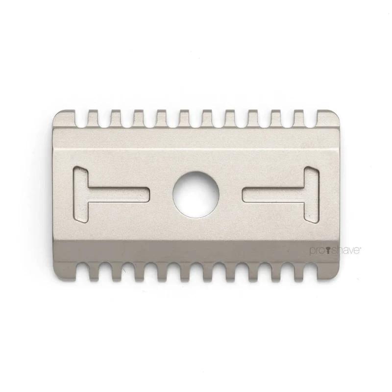 Masamune DE razor, Open Comb, Stainless steel - Matte