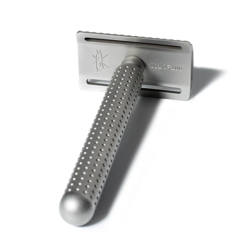 Masamune DE razor, Closed Comb, Stainless steel - Matte