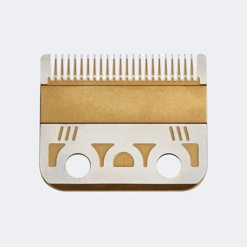BabylissPro Gold Titanium Metal - Injection Molded (MIM) Precision Fade Blade (22 Teeth)