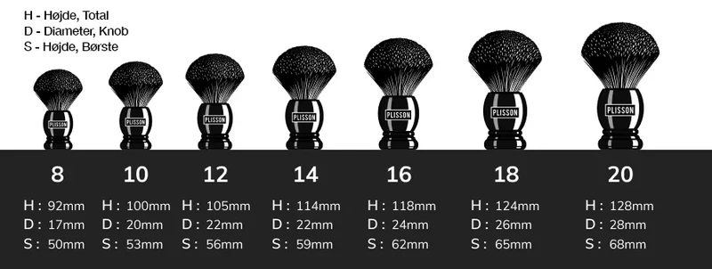 Shaving brush, Russian Grey Badger & Imit. Turtle, Original, Size 12