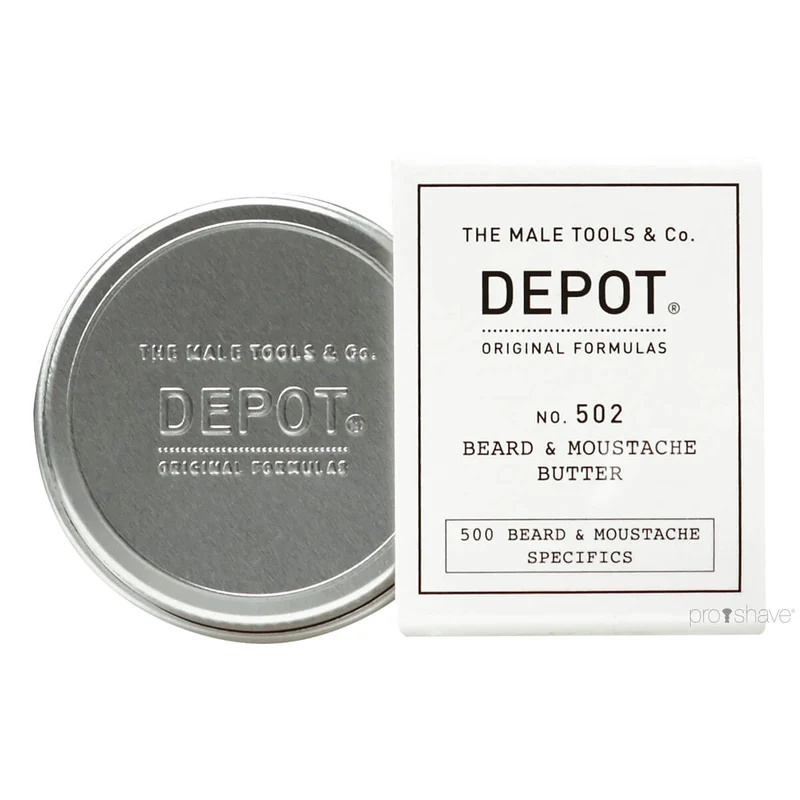 Beard & Moustache Butter, No. 502, 30 ml.