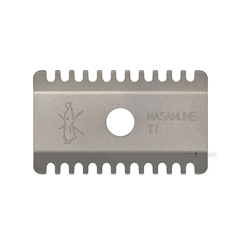Masamune Base plate, Open comb, Titanium