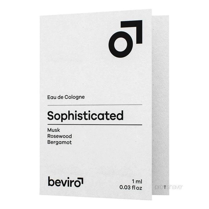 Cologne, Sophisticated, Sample, 1 ml.