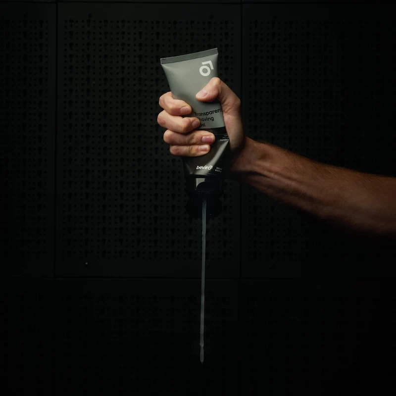 Transparent Shaving Gel, 125 ml.