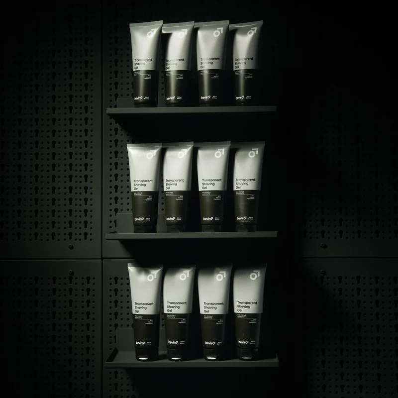 Transparent Shaving Gel, 125 ml.
