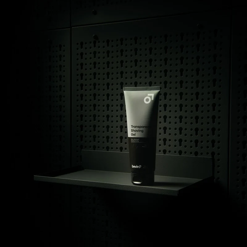 Transparent Shaving Gel, 125 ml.