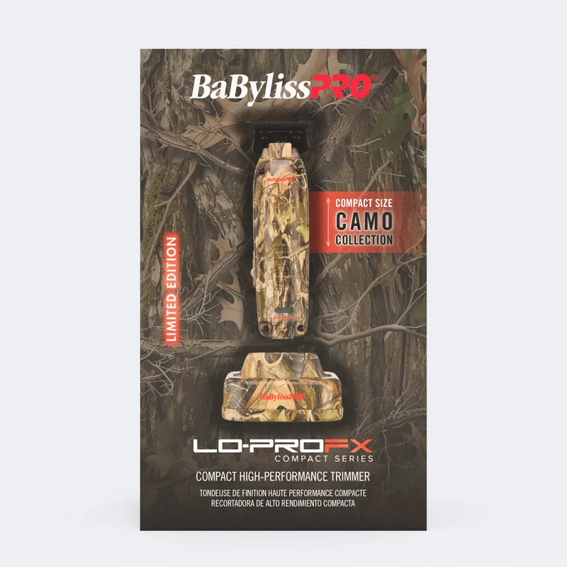 BabylissPro Lo Pro Trimmer Camo - Limited Edition